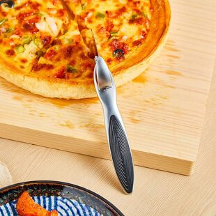 Stainless steel pizza cutter suit household Roller cutting pizza cutter cake hob wheel knife special baking tools commercial