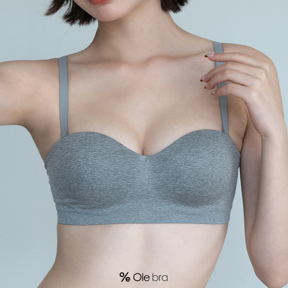 여성용 심리스 심플 속옷, 입체 푸쉬업, 심리스 원피스, 보조가슴축소, 소프트 스틸링 조절브라세트