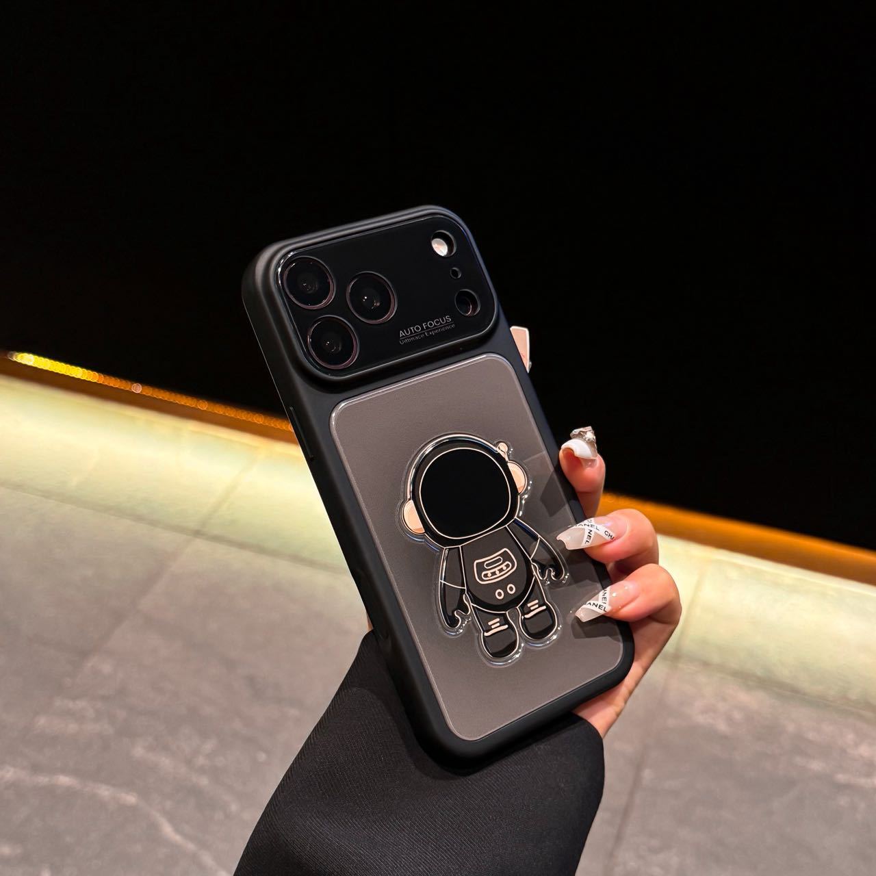 Funda para iPhone de Astronauta 3D de PC, Resistente a Caídas y Antigolpes image 11