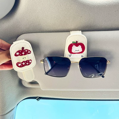 Car Glasses Clip/Bill Clip Sun Visor Sunglasses Holder
