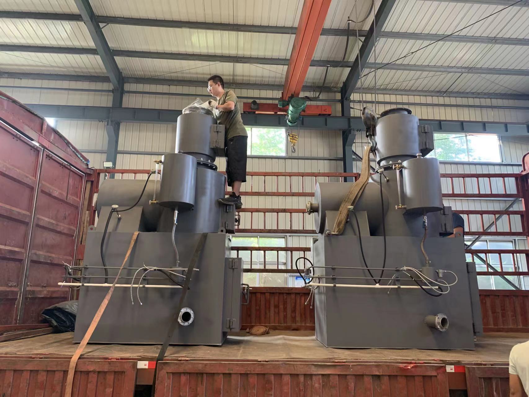 环保生活垃圾焚烧炉垃圾焚烧炉纸质文件焚烧炉设备
