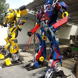 景观雕塑;机器人模型;金属工艺品