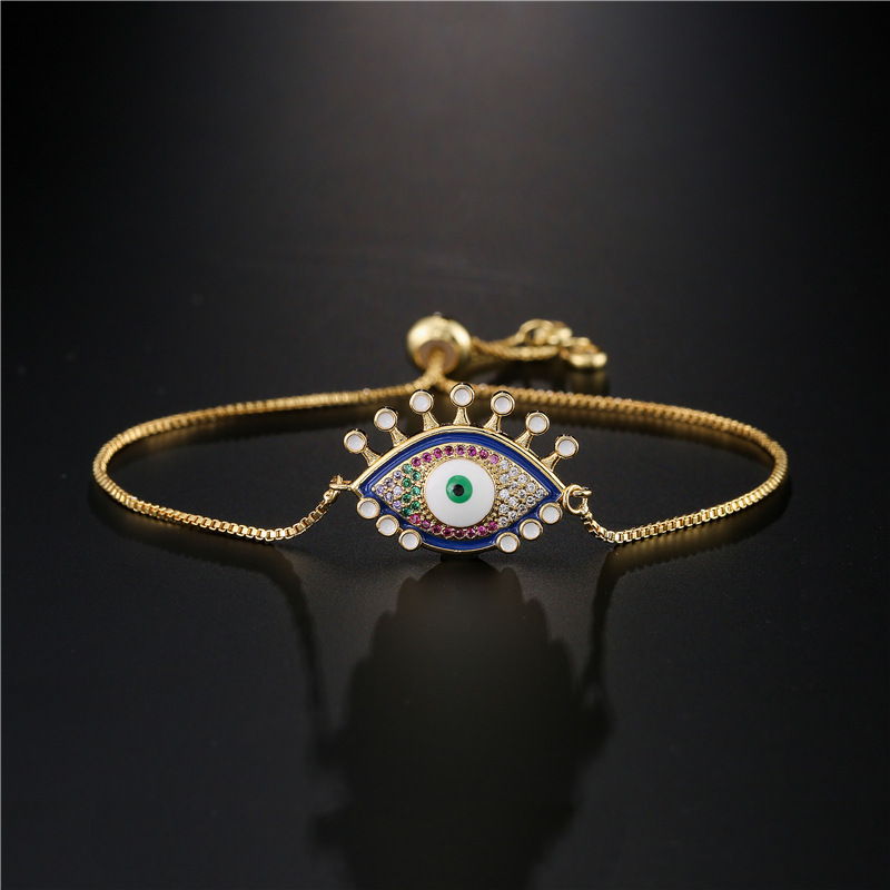 Lucky Evil Eye Red String Bracelet Handmade Protection Jewellery_voghion.com
