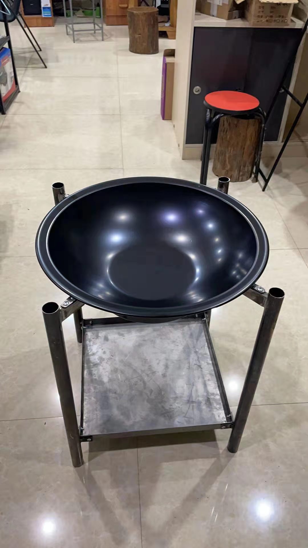 Amazon barbacoa horno al aire libre camping barbacoa Parrilla desmontable hogar pequeño barbacoa brasero horno de carbón