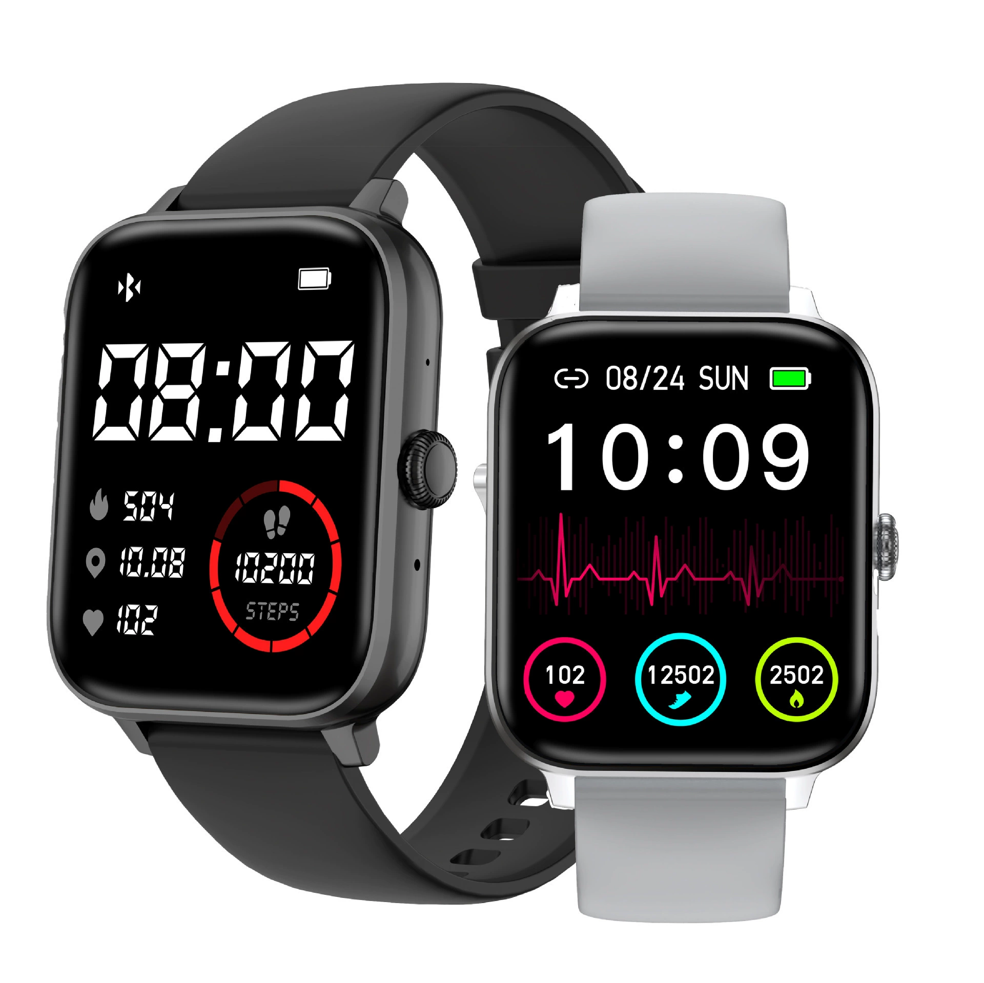 Bracelet, Amazon, J124, bluetooth, tracks heartbeat, monitors oxygen level