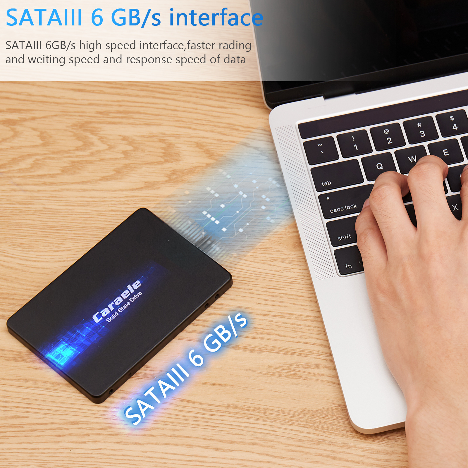 Disco Duro SSD Interno 2.5 Pulgadas SATA3.0 256GB 512GB 1TB 2TB 4TB para PC