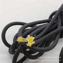 9mm芳纶编织绳 包胶芳纶皮绳子 分子量聚乙烯包芯绳皮绳 安全绳
