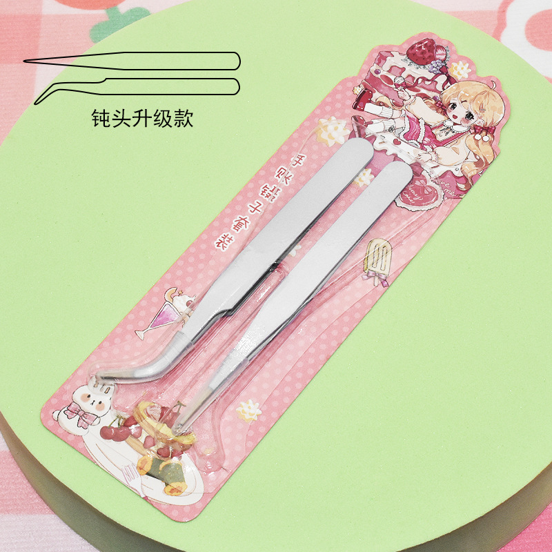 무딘 머리 퓨어 화이트 2 팩 (만화 종이 카드)