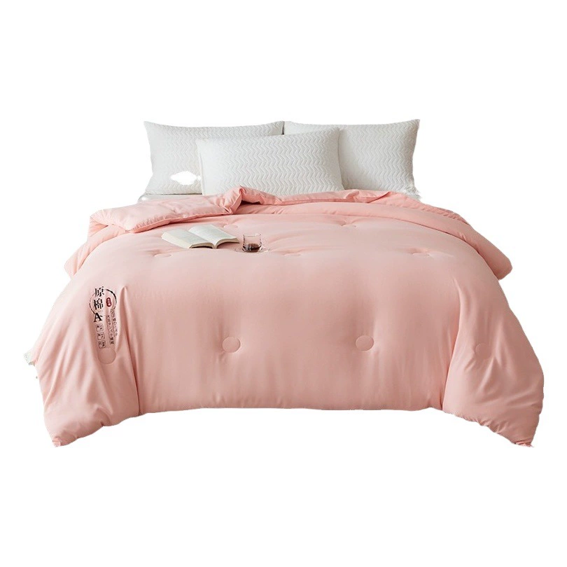 Новое поступление 2025: хит продаж – одеяло из стираного хлопка и соевого волокна класса А, весенне-осеннее, утолщенное и теплое, подарочное одеяло.