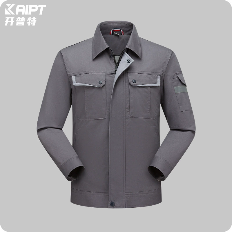 Трансграничный весенний и осенний комбинезон мужской CVC с сеткой облицовка износостойкой рабочей площадки мастерской