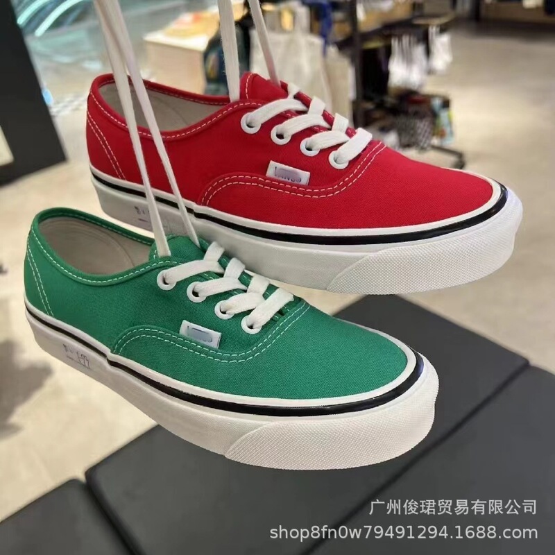 Pure Original Vance Anaheim Canvas Shoes Checkerboard Classic Versatile Putian Men's and Women's Low-Top Casual Sneakers
