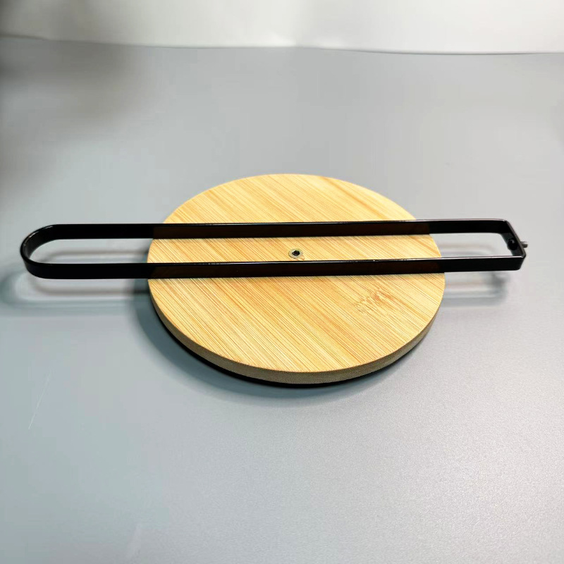 Soporte elegante para papel de cocina, de metal, sin perforación