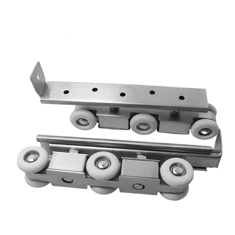 不锈钢吊轮6轮滑轮推拉门木门双杆移门轮不锈钢轴承吊轮家装推荐