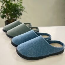 男式大码居家加羊绒单片定型棉拖鞋跨境亚马逊