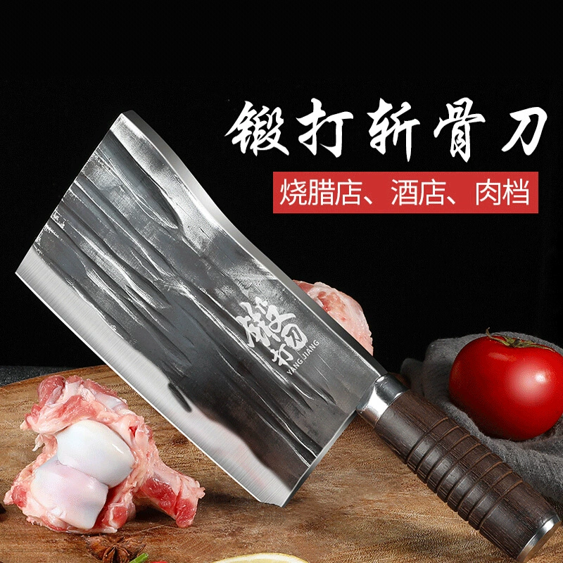 Кость Резак ручной ковки кухонный нож резак костей утолщенный утяжеленный нержавеющая сталь костяной резак гостиничная кухня