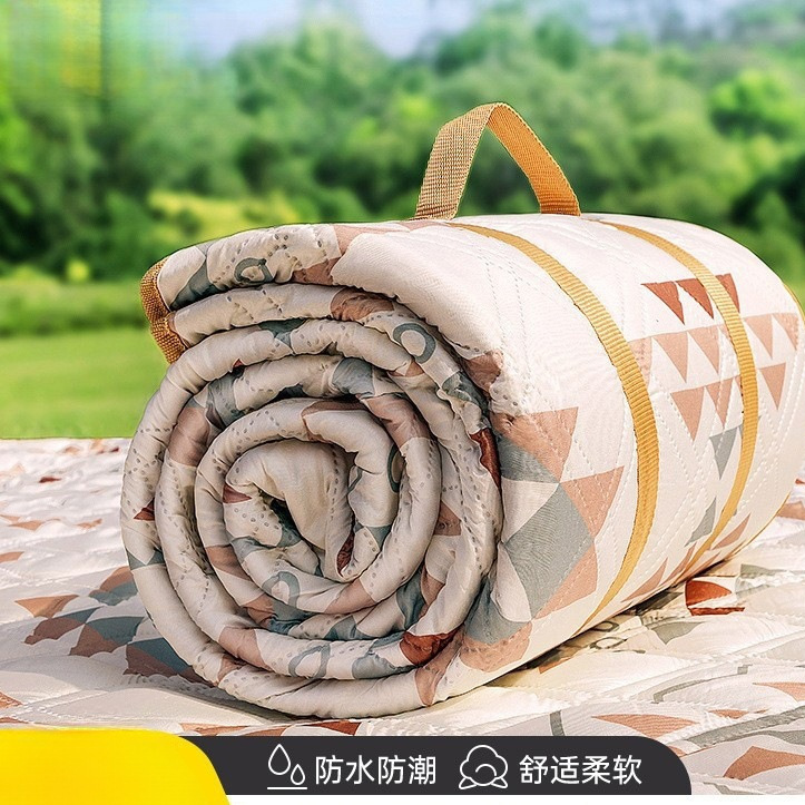 피크닉 매트, 방습 매트, 두꺼운 야외 바닥 매트, 캠핑 텐트 내부 매트, 휴대용 방수 해변 접이식 피크닉 쿠션