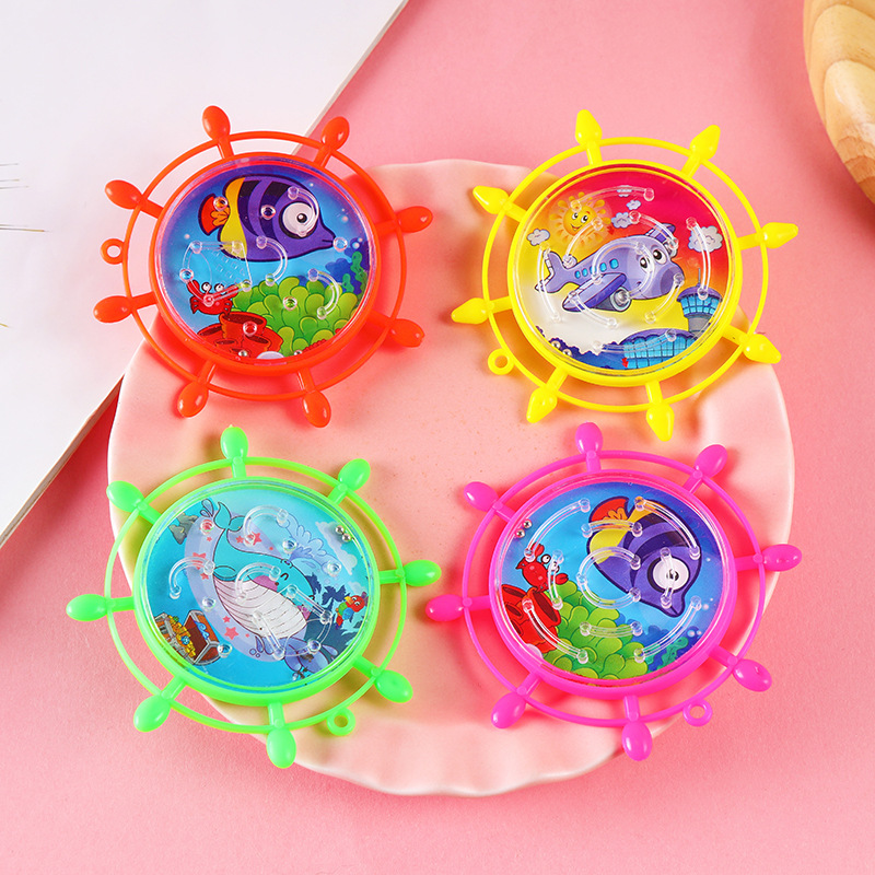 Juguetes de mesa de plástico marino para niños jardín de infantes entrenamiento de equilibrio para niños regalos de foco juguetes pequeños
