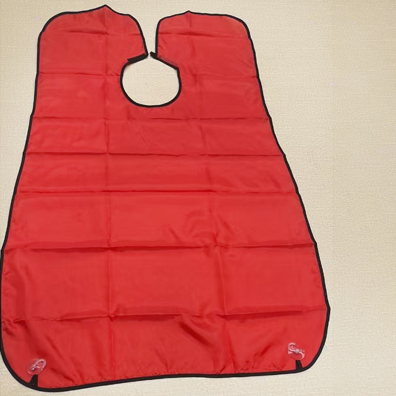 Peluquería para hombres de venta caliente transfronteriza, afeitado, afeitado, afeitado, peinado, tela, cabello que no se pega, tinte, ropa de peluquería permanente