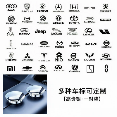 Rearview Mirror Small Round Mirror: Large field of view rear view auxiliary mirror - complete-modelsremarks-when-ordering-vacuum-suction-cups-silver-one-pair