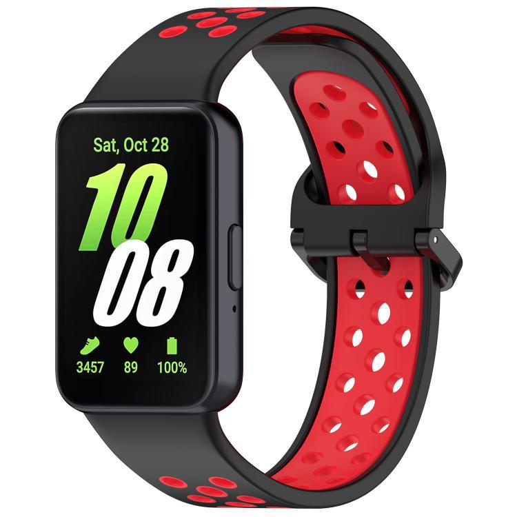 xDfind Bicolor Silicone Breathable Band para Samsung Galaxy Fit 3