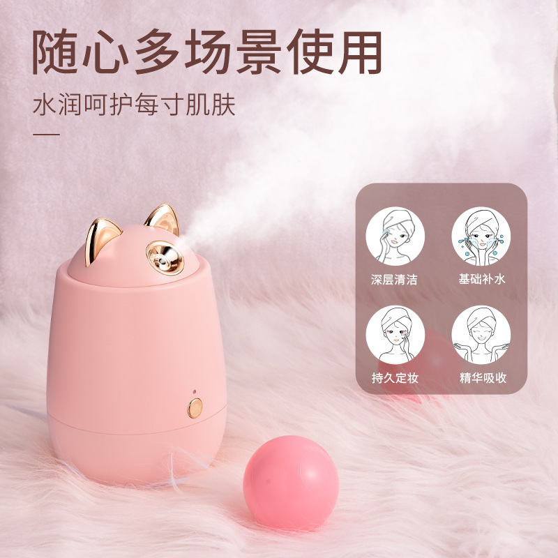 新しい顔蒸し器の水補充器は家庭用美容器のナノアロママスクの水を補充して保湿スプレーの卸売りをします。|undefined
