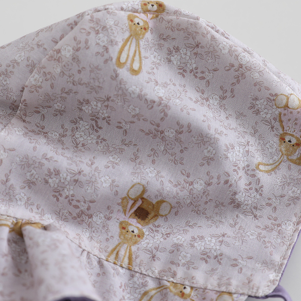Sombrero de sol para bebé con protección de cuello y ala ancha_voghion.com