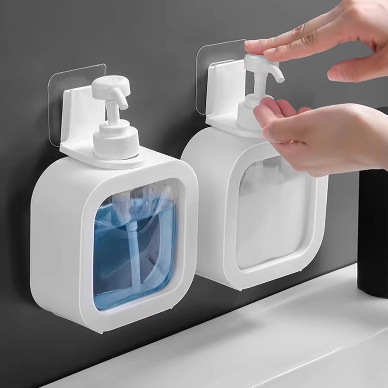 日式洗发水沐浴露分装瓶按压式乳液洗衣液洗手液瓶子洗洁精空瓶子