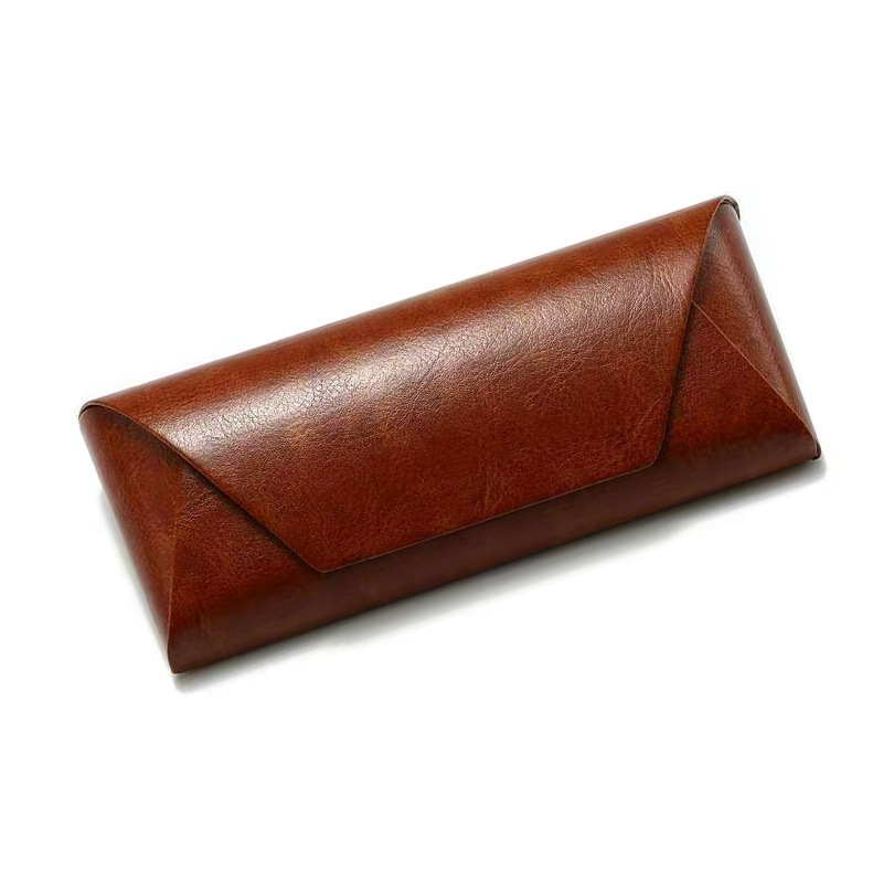 Caja de gafas de absorción magnética de alta calidad portátil para gafas de sol resistente a la compresión y anti-caída corteza miopía bolsa de colocación