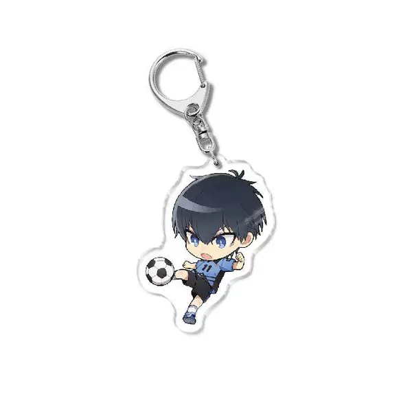 Blue keychain