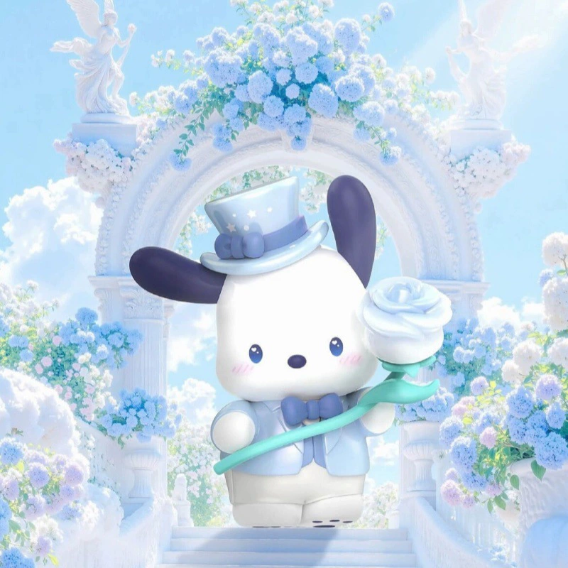 TOPTOY Санрио Романтическая свадебная серия слепая коробка Hello Kitty Daniel Coolomi периферийные модные игрушки