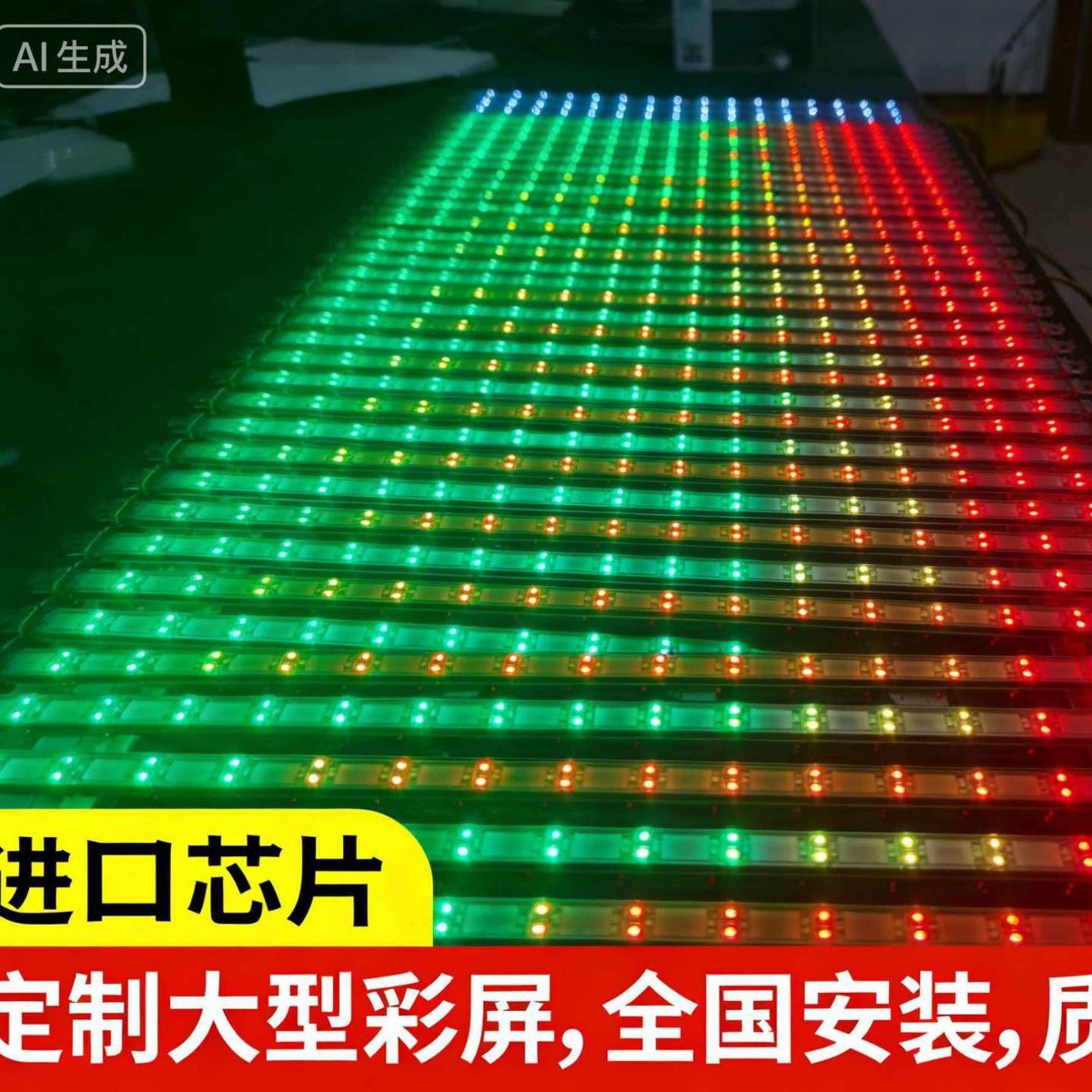 Source manufacturer of new LED roller blind color screen, full-color outdoor waterproof transparent grid screen for advertising on building exterior walls