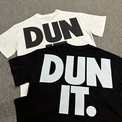 貿易卸売コルテイズアルカトラズベーシックシリーズ半袖イリュージョンレターロゴプリントTシャツカップル着用