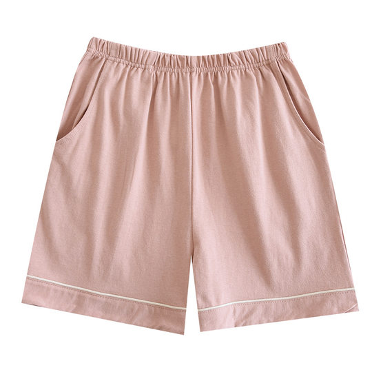 Couple's Pajama Pants Men and Women's Summer Cotton Shorts Cotton Large Pants Loose Pants Summer Thin Household Pants