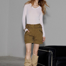 【美丽诺】IRO Nig 同款针织修身打底衫t恤女2025秋季新