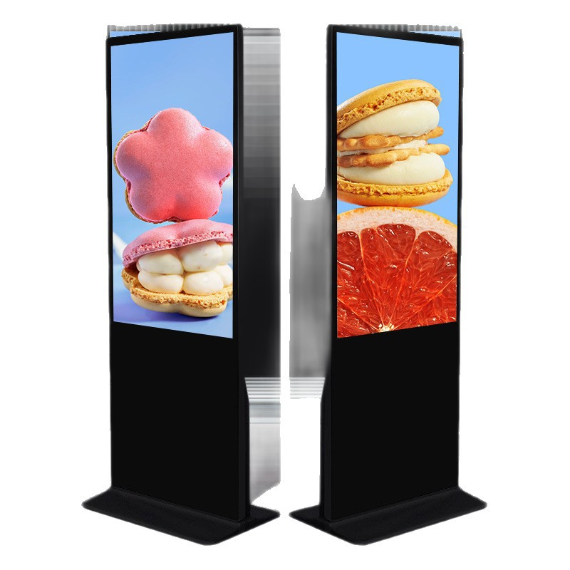 49 pulgadas HD LCD vertical anunciante con pantalla táctil soporte de piso Android / Windows fabricante del sistema operativo