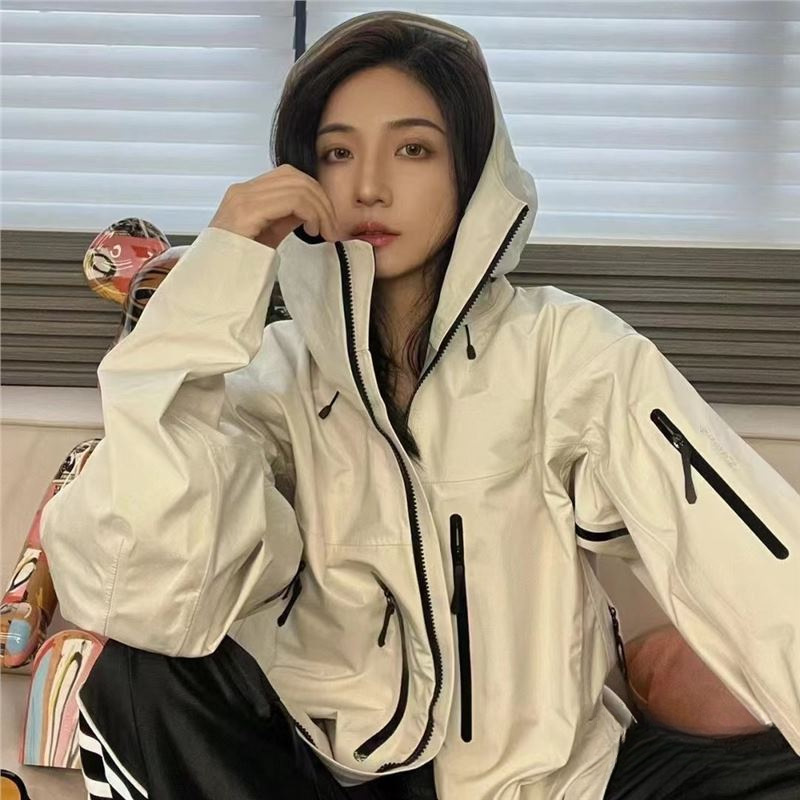 Bird Same Style Sv Alpha Beta Outdoor Jacket Seamless Adhesive Waterproof Windproof Casual Sports Jacket Coat