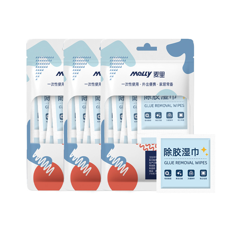 Melly glue removal wipes 36*3 bags