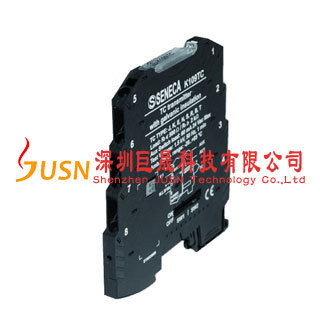 意大利进口SENECA 超薄万能型热电偶隔离型温度变送器K109TC