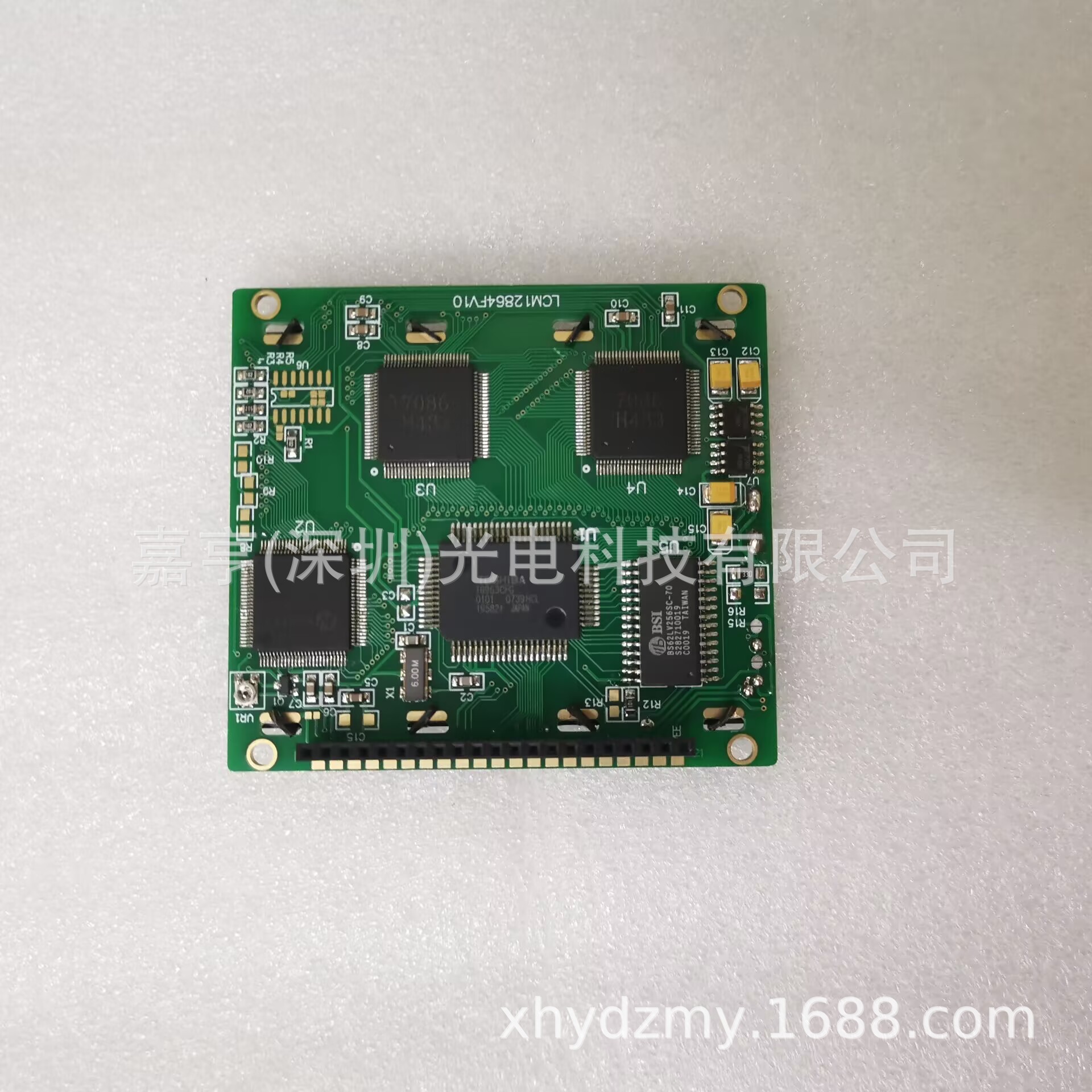 DG0355 REV.0 WDG0355-YYH-VZ#00 LCM1864FV10液晶显示屏串口模块