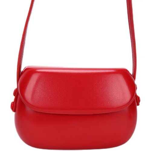  new Korean retro ins red saddle bag mini crossbody bag for women versatile simple mobile phone bag