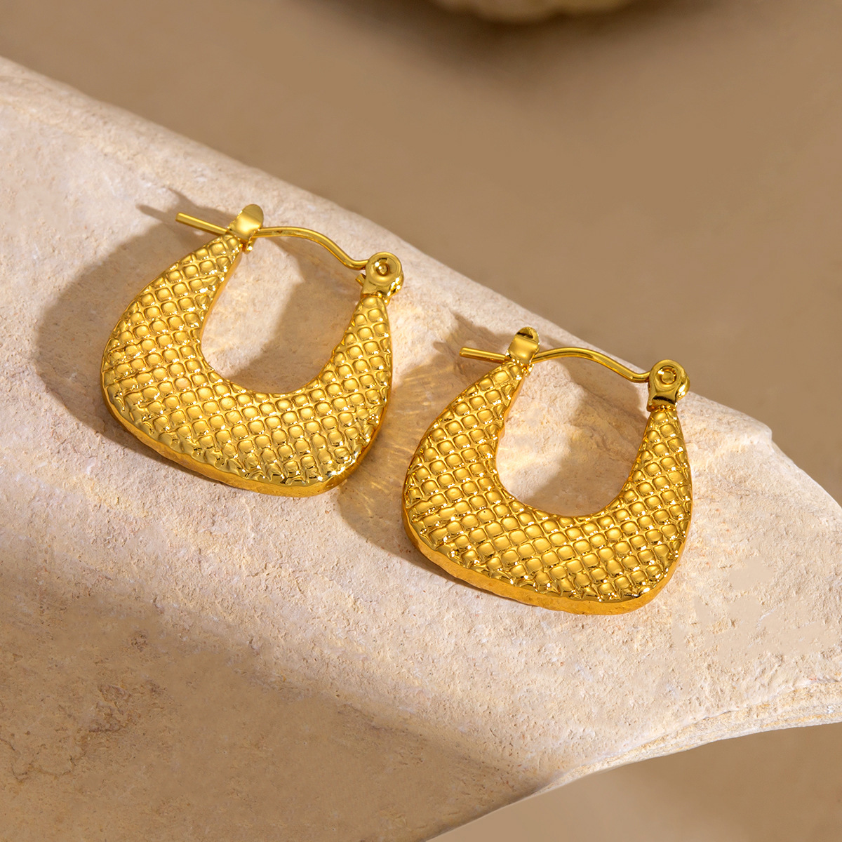 Eh126 earrings gold