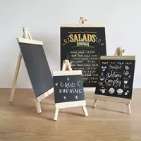 Настольный деревянный киоск Маленькая доска киоск Мини-кофейный ресторан Молочный чайный магазин