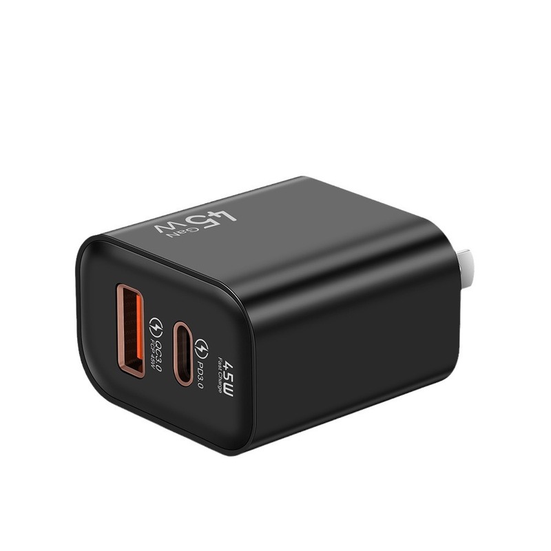 PD45W 超高速充電充電器は、Apple および Android に適しており、A+C 米国標準およびヨーロッパ標準のマルチポート充電ヘッドと互換性があります。|undefined