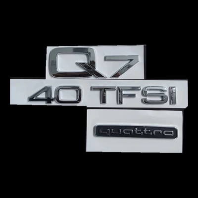Car logo car emblem, 3.0, 4.2, 455TFSI - standard-q740tfsirear-four-wheel-drive