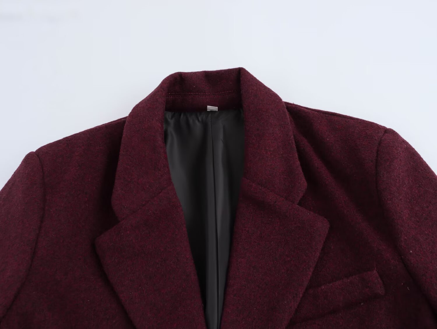 Produs nou toamna 2024: Jachetă casual la modă pentru femei cu umeri și costum drept, w021 81129_voghion.com