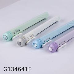 新世代のYouyouファミリーラバーキャット三角プッシュプル磁気ワイプ学生用、交換可能な芯できれいに拭き取れます