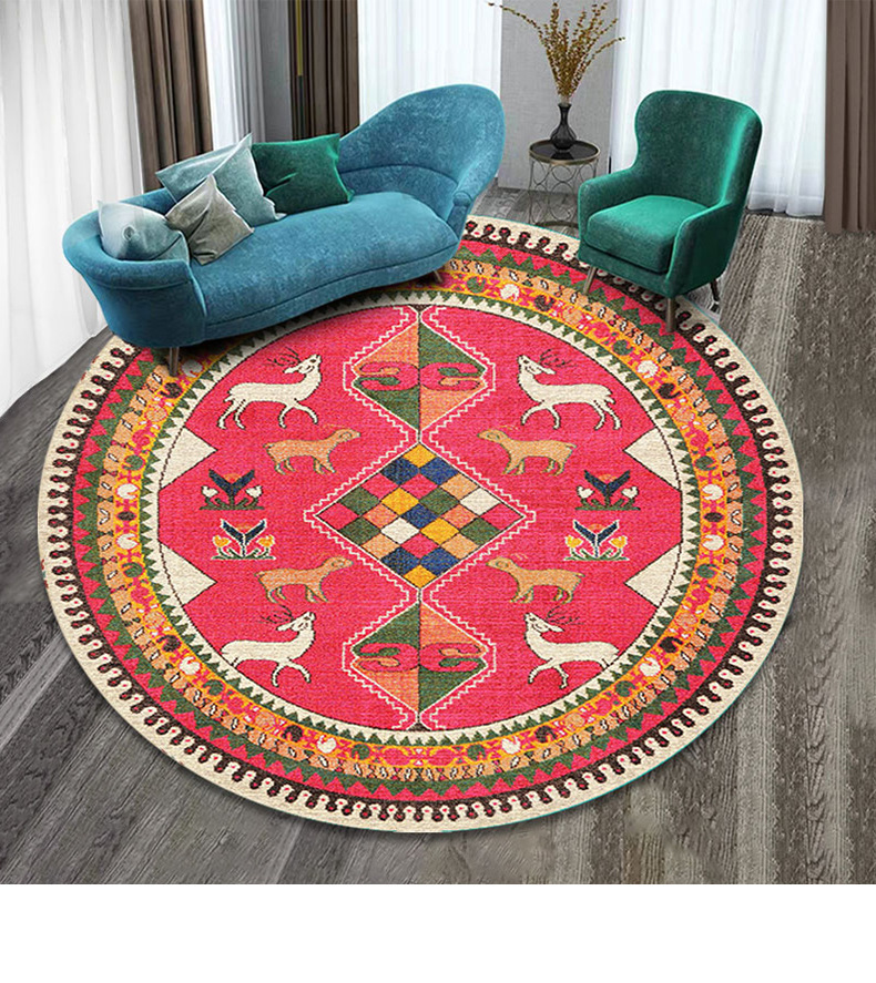 地毯,圆形地毯,客厅地毯,酒店地毯,卧室地毯,印花地毯,民族风地毯,茶几毯,沙发毯
