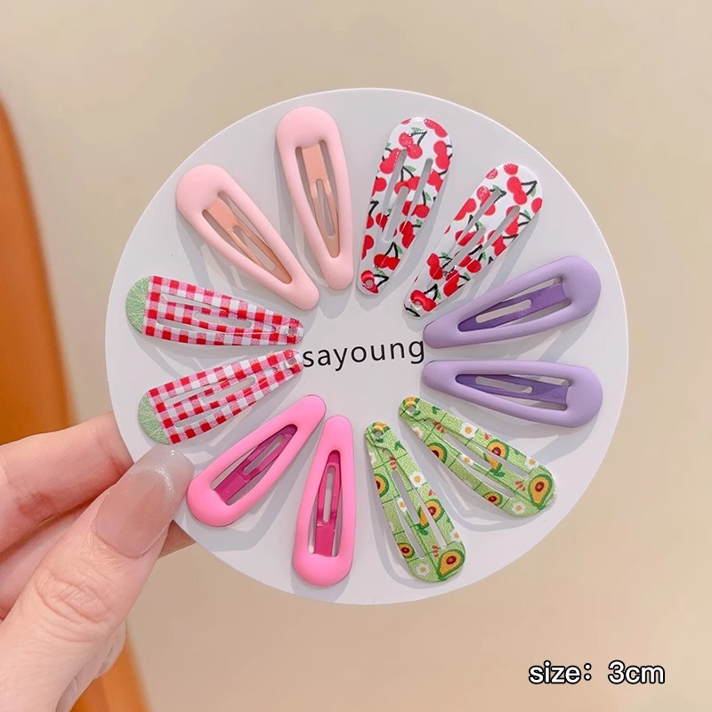 Pequena coreana para niños clip de cabello BB niñas bebé no lastimar clip de cabello lindo mini clip de cabello pequeño clip de cabello