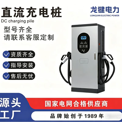 120Kw/160Kw Dc Charging Station, Dual-Gun Fast Charging Station, Suitable for Various Types of New Energy Vehicles, Industrial Grade (Elektrikli avtomobil şarj cihazları)
