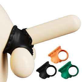 外贸新品男用软胶彩色锁精环阴茎套环包皮阻复环延时套久战环情趣